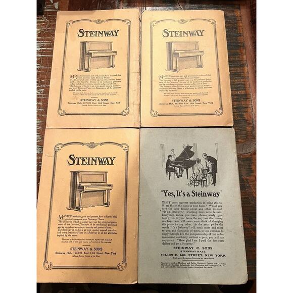 Lot Of 15 Early 1900s Opera House programs Chicago Grand Opera And More - Picture 7 of 11